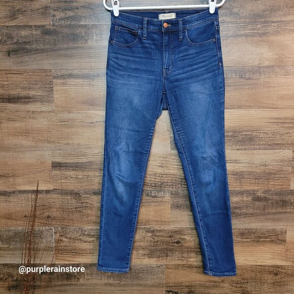 Madewell Jeans 28 Roadtripper High Rise Jansen Wash K1877 Tummy Control Stretch - Picture 1 of 12